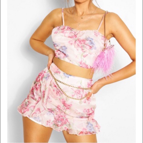 Floral skirt set - Picture 1 of 4